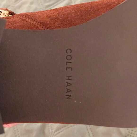 New Cole Haan Haidyn bootie scotch suede 10 B - Picture 10 of 10
